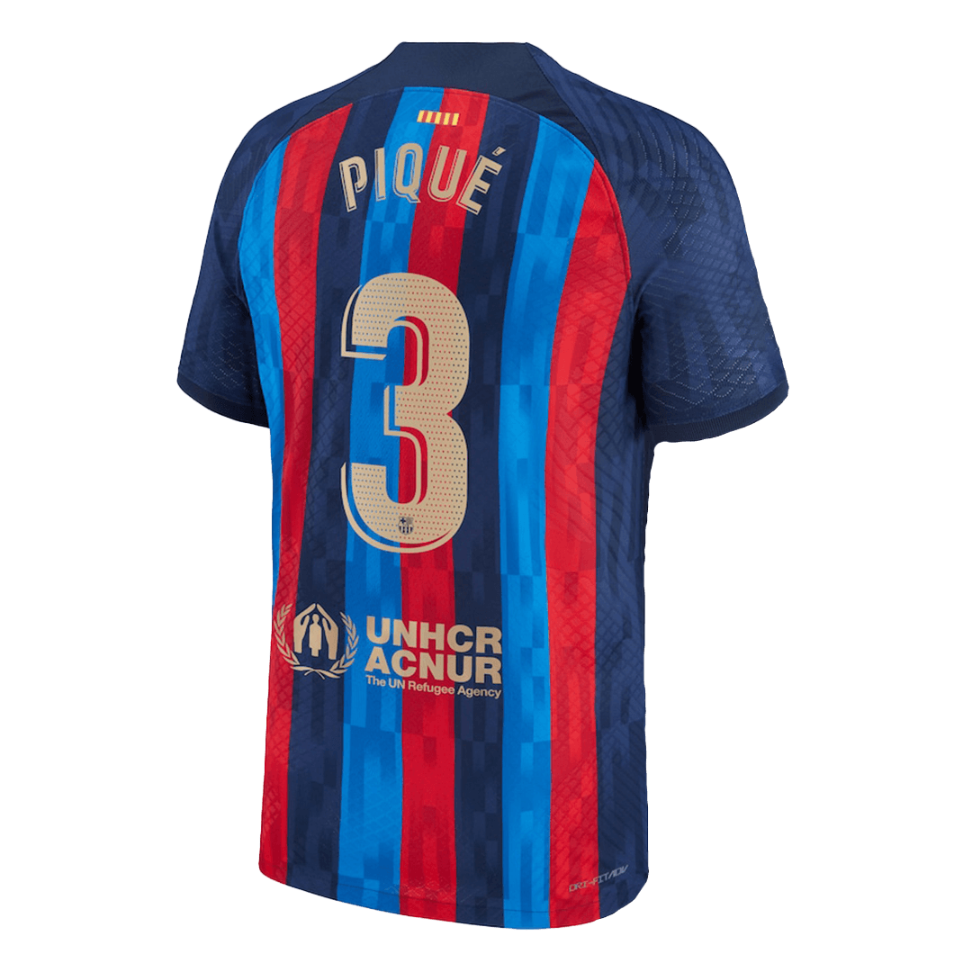 Barcelona Piqu Home Jersey Authentic Goaljerseys