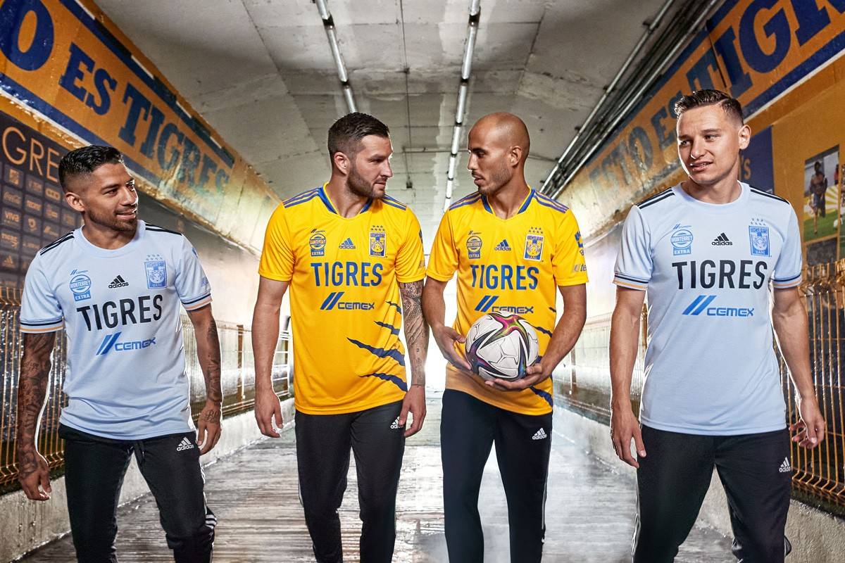 Tigres UANL Home and Away Jersey 2021/22.jpg