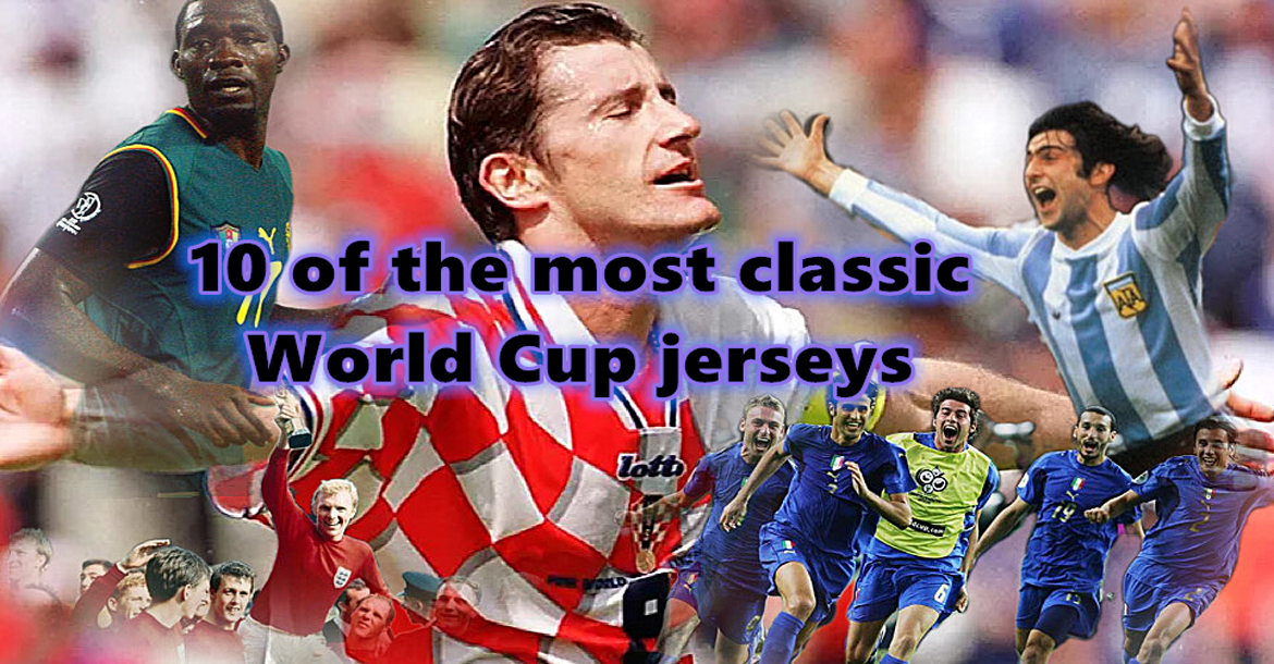 Ranked! 10 of the most classic world cup jerseys