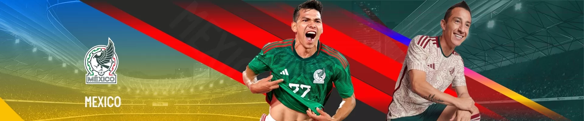 Mexico 2022/23 Home E. Alvarez #4 Jersey Name Set