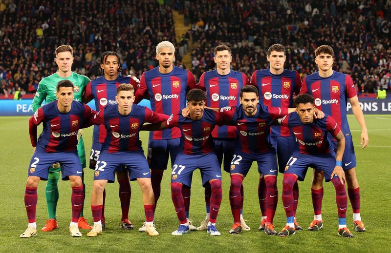 Football: Soccer-Barca into Champions League last eight with 3-1 ...