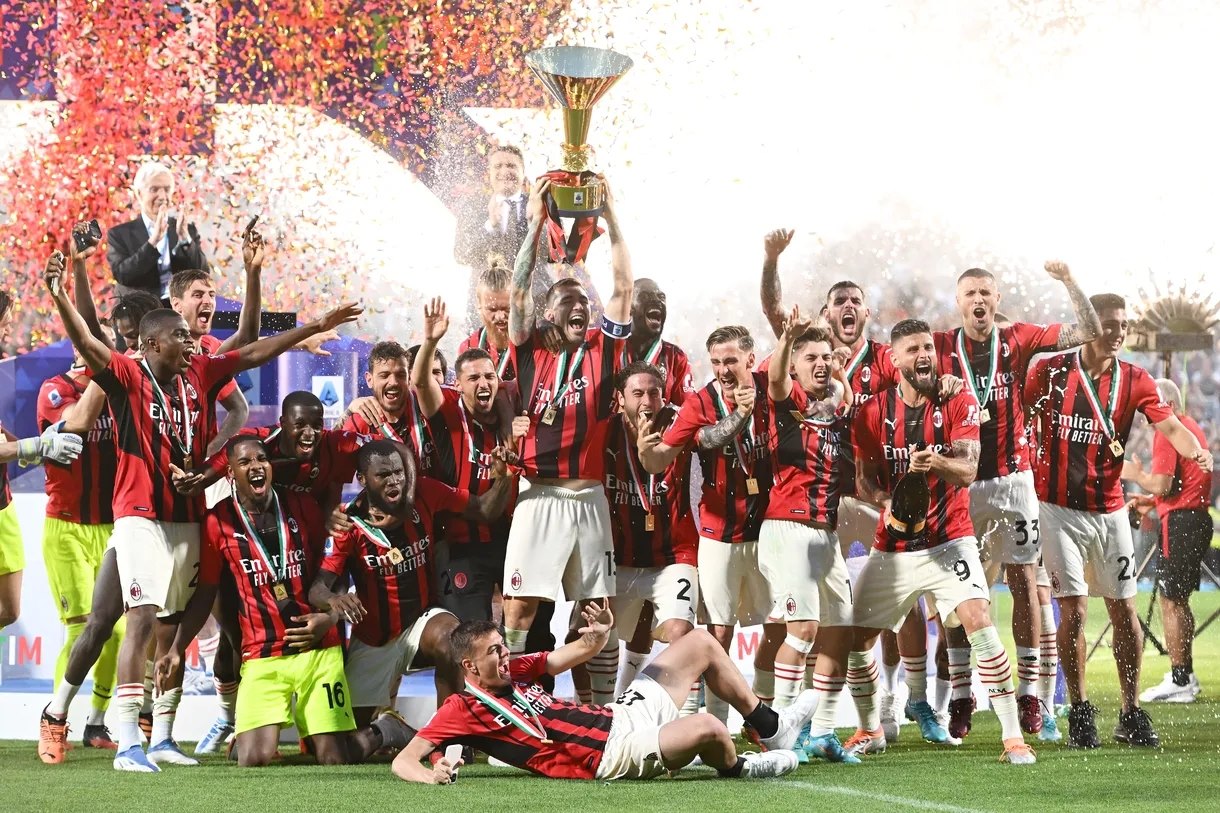 AC Milan are the champion of Serie A 2022-23 season