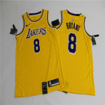 Los Angeles Lakers Kobe Bryant #8 NBA Jersey Swingman Nike - Yellow