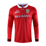Manchester United Home Jersey Retro 1999/00 - Long Sleeve