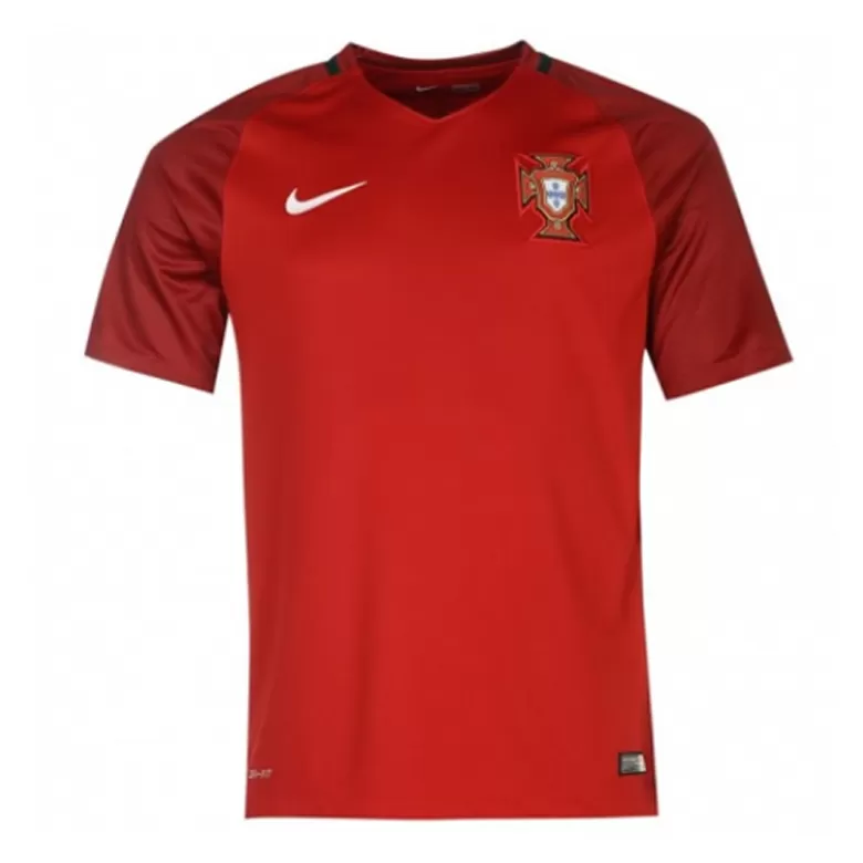 Portugal Home Soccer Jersey Retro 2016 - gojersey