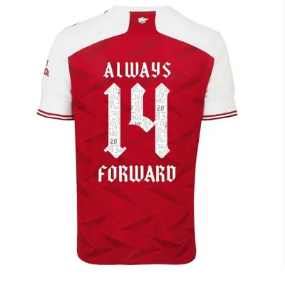 Arsenal ALWAYS FORWARD #14 Home Jersey 2020/21 - gojersey