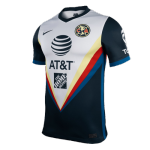 20/21 Club America Away Black&White Soccer Jerseys Shirt(Player Version)