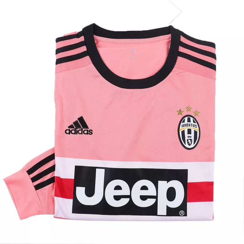 Juventus Away Jersey Retro 2015/16 - Long Sleeve - gojersey