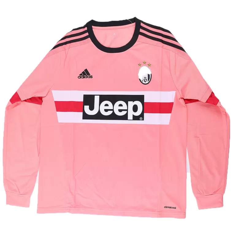 Juventus Away Jersey Retro 2015/16 - Long Sleeve - gojersey