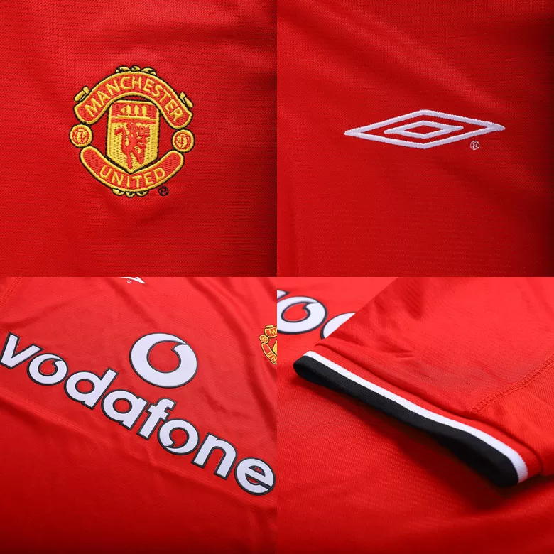 Manchester United Home Jersey Retro 2000/2 - gojersey