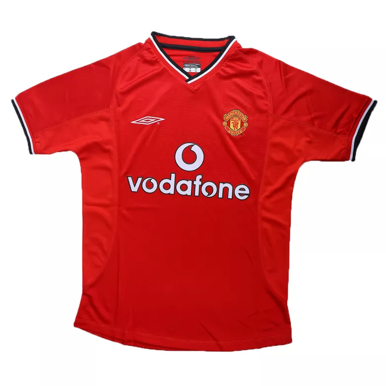 Manchester United Home Jersey Retro 2000/2 - gojersey