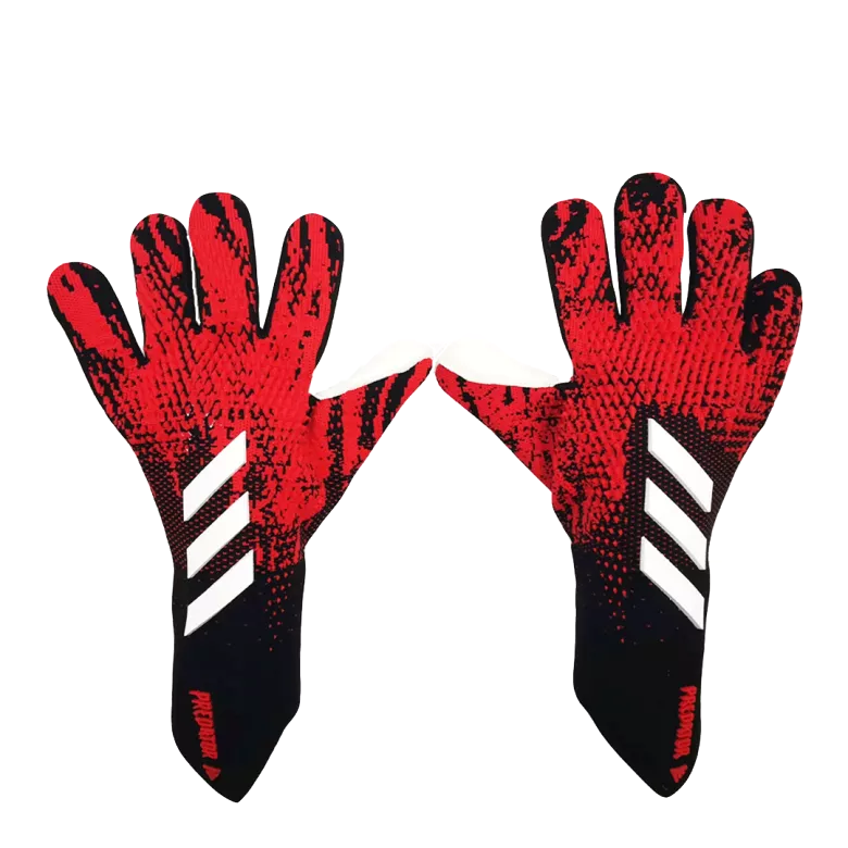AD Red&Black Pradetor A12 Goalkeeper Gloves - gojersey