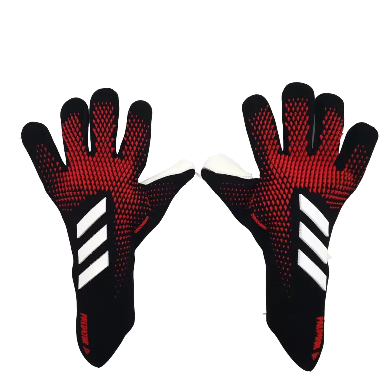 AD Black&Red Pradetor A12 Goalkeeper Gloves - gojersey