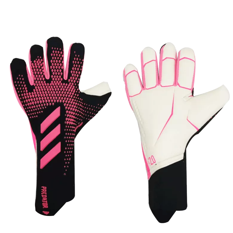 AD Black&Pink Pradetor A12 Goalkeeper Gloves - gojersey