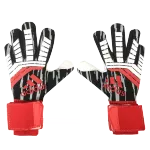 AD Black&White&Red Predator Pro Goalkeeper Gloves - goaljerseys