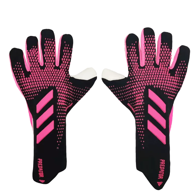 AD Black&Pink Pradetor A12 Goalkeeper Gloves - gojersey