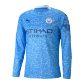 Manchester City Home Jersey 2020/21 - Long Sleeve