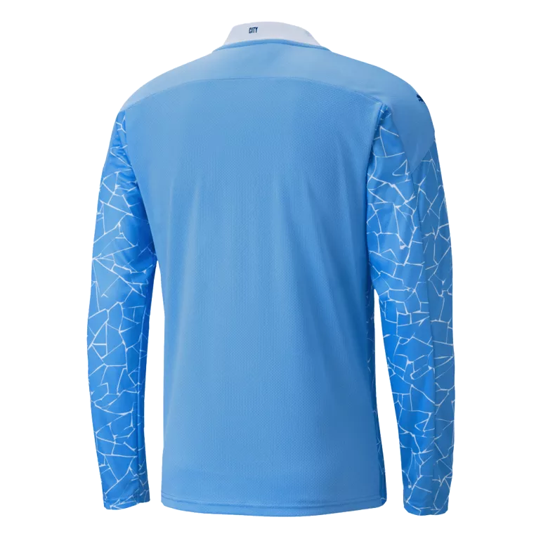 Manchester City AKÉ #6 Home Jersey 2020/21 - Long Sleeve - gojersey