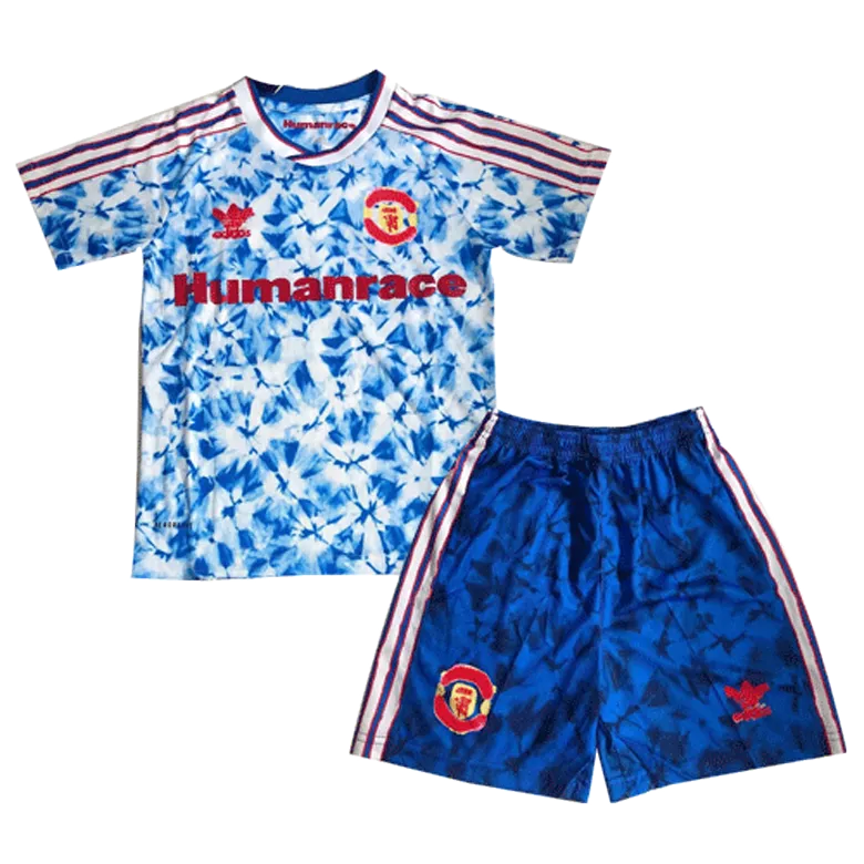 Manchester United Human Race Jersey Kit Kids(Jersey+Shorts) - gojersey