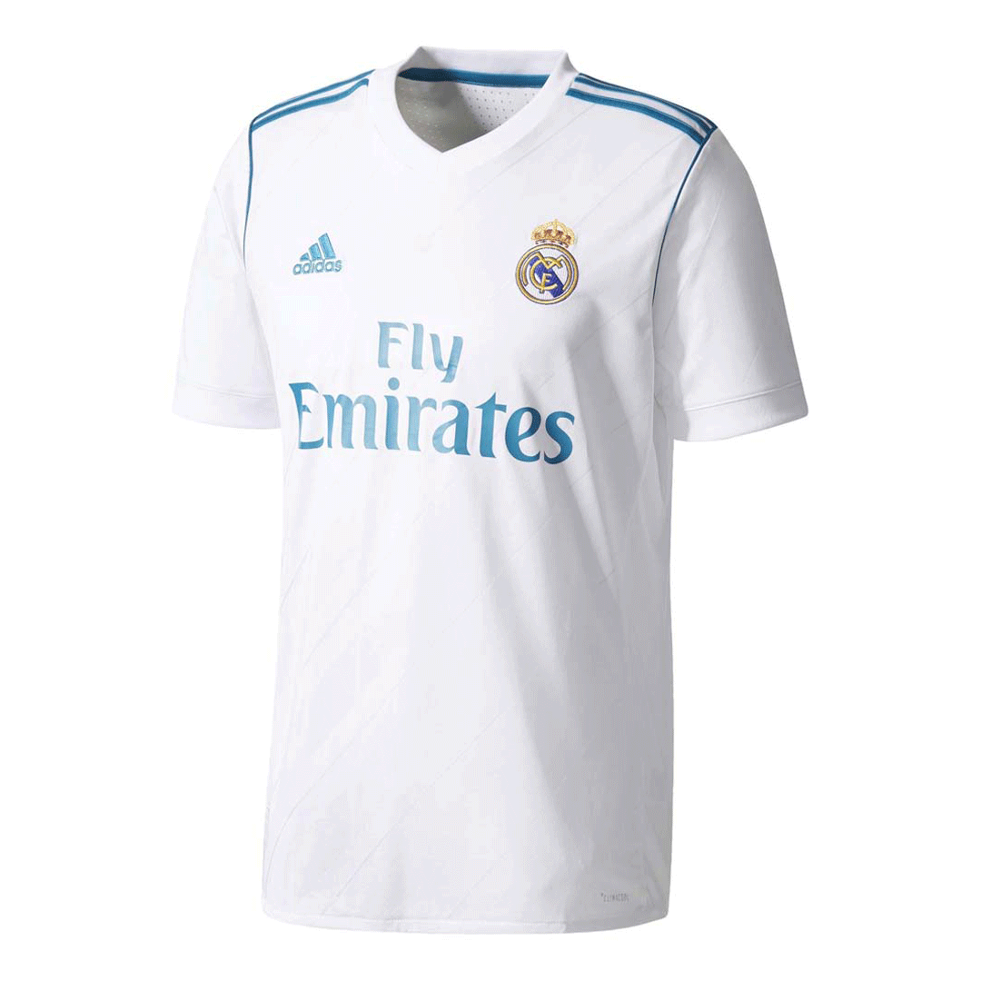 17/18 Real Madrid Home White Retro Jerseys Shirt(Player Version) | Real ...