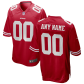 San Francisco 49ers Nike Game Scarlet Jersey