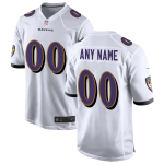 Baltimore Ravens Nike White Game Jersey
