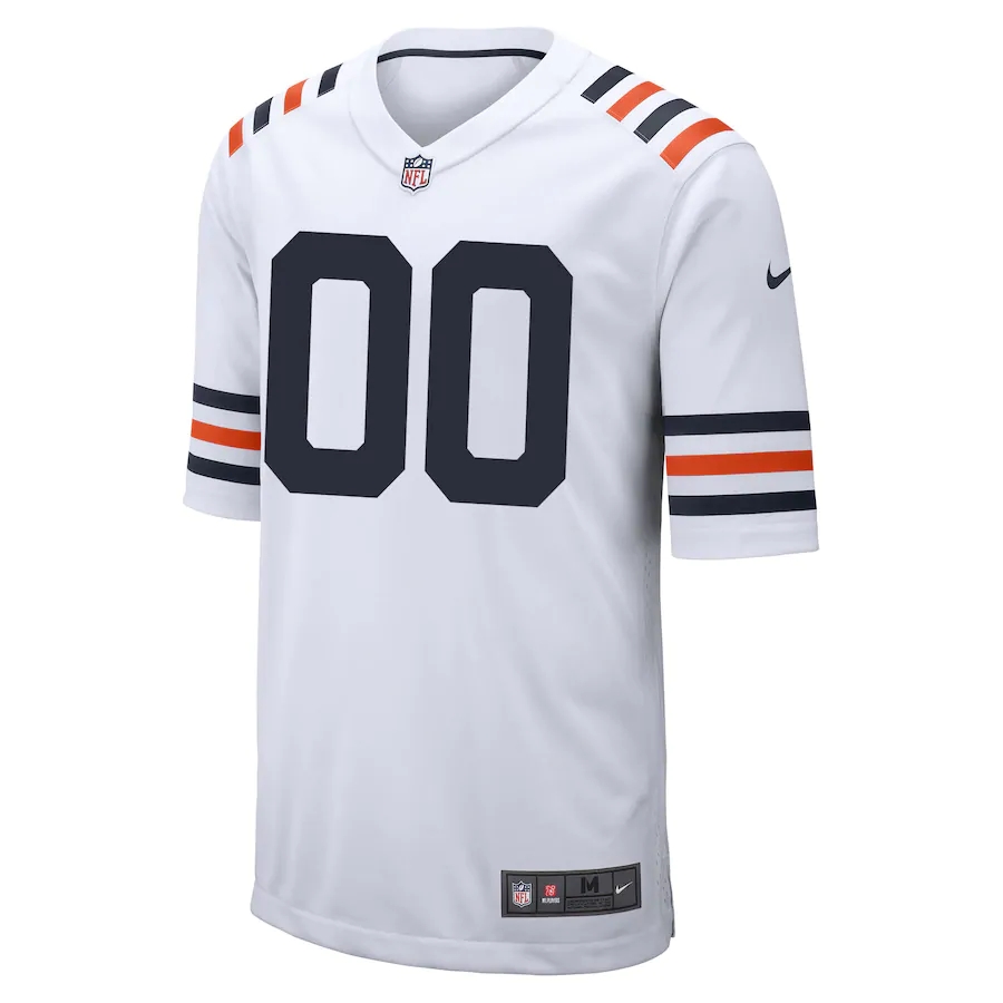 Men's Chicago Bears Nike White 2019 Alternate Classic Vapor Limited ...