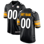 Pittsburgh Steelers Nike Black Game Jersey