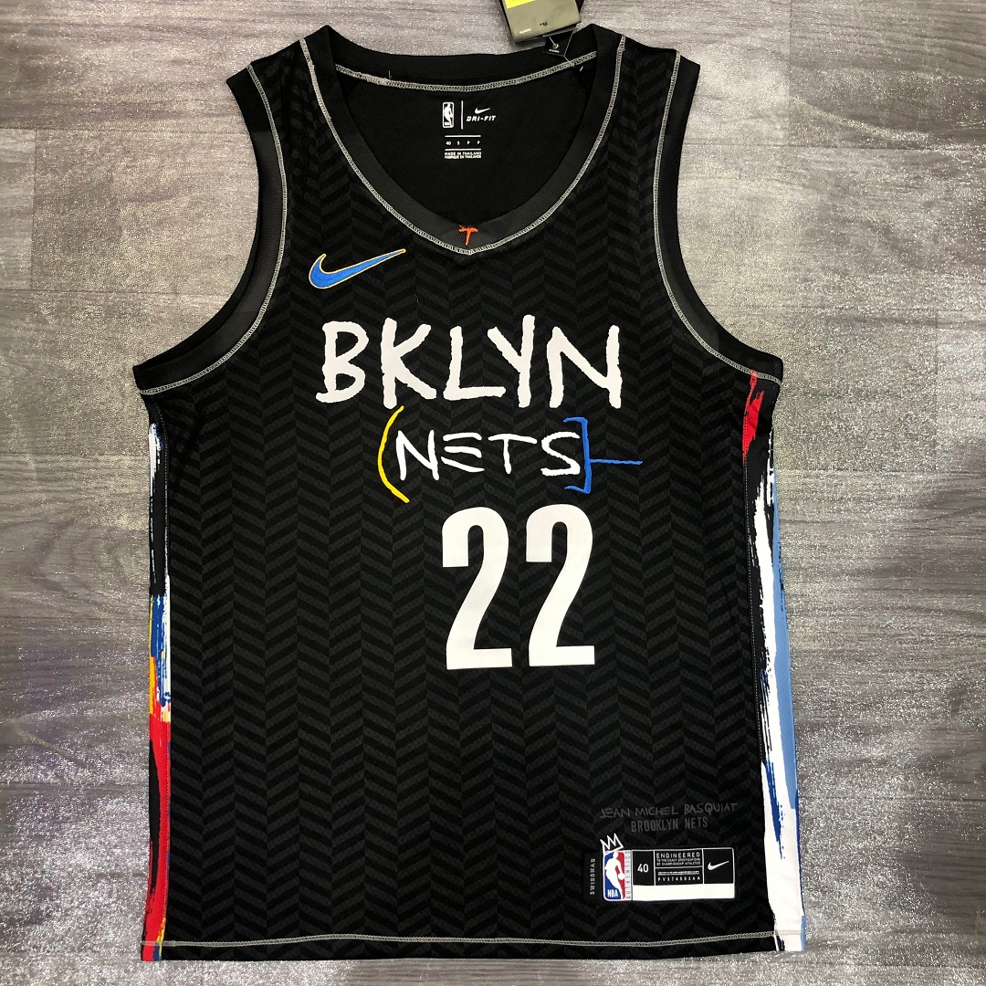 Men's Brooklyn Nets Caris LeVert #22 Nike Black 2020/21 ...