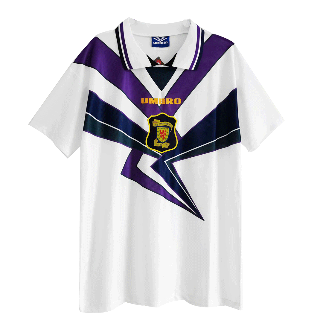 Scotland Away Jersey Retro 1996 - gojersey