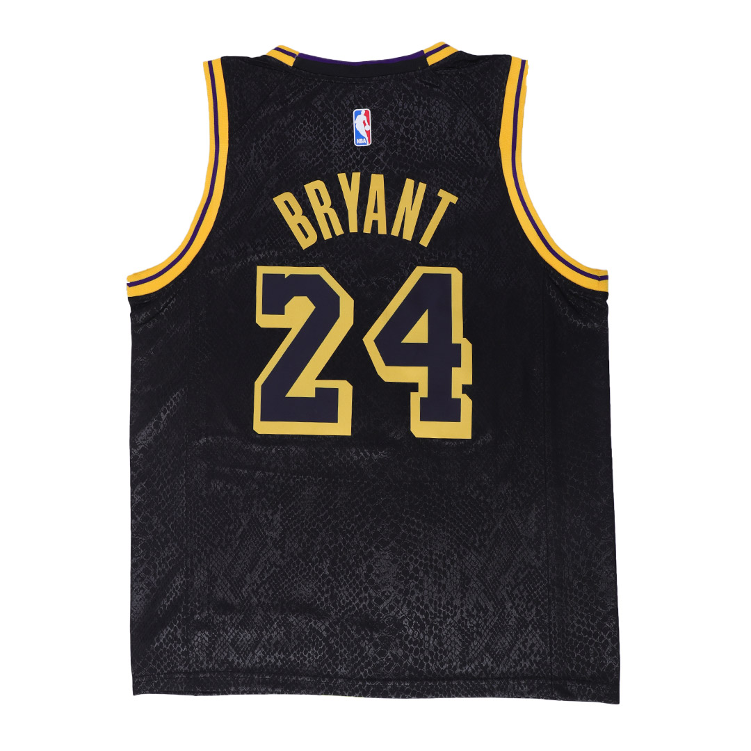 Los Angeles Lakers Kobe Bryant 24 Nba Jersey Swingman Nike Black Goaljerseys 