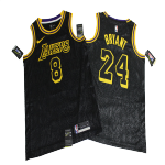 Los Angeles Lakers Kobe Bryant #8 & #24 NBA Jersey Swingman Nike - Black