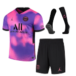 PSG Fourth Away Jersey Kit 2020/21 (Shirt+Shorts+Socks)