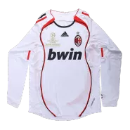 AC Milan Away Jersey Retro 2006/07 - Long Sleeve - goaljerseys