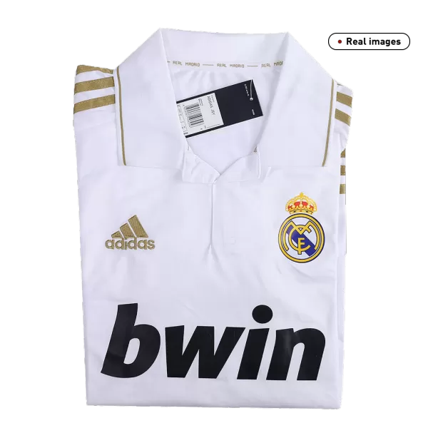 Real Madrid 2011/12 Home Long Sleeve Jersey Men Adult –