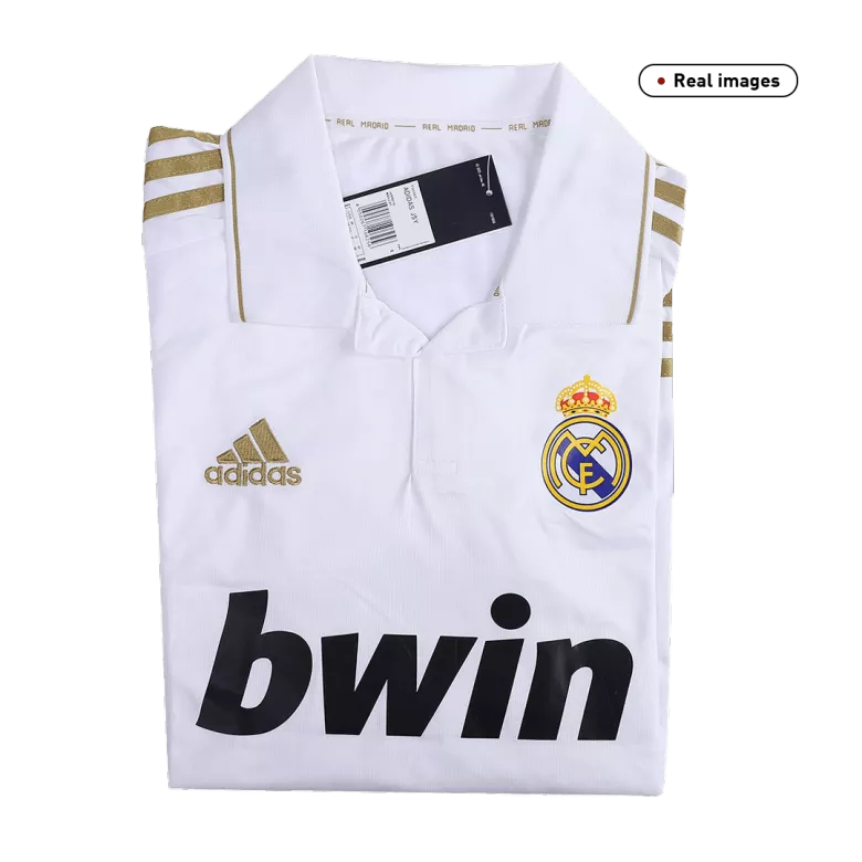 Real Madrid Home Jersey Retro 2011/12 - Long Sleeve - gojersey
