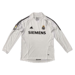 Real Madrid Home Jersey Retro 2005/06 - Long Sleeve