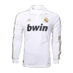 Real Madrid Home Jersey Retro 2011/12 - Long Sleeve - goaljerseys