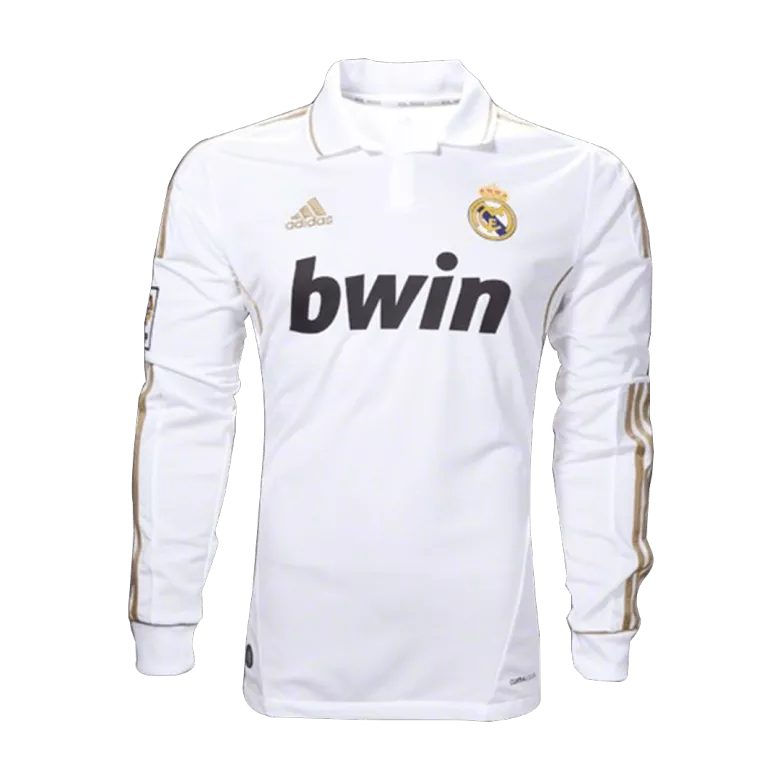 Real Madrid Home Jersey Retro 2011/12 - Long Sleeve - gojersey