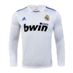 Real Madrid Home Jersey Retro 2010/11 - Long Sleeve