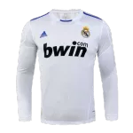 Real Madrid Home Jersey Retro 2010/11 - Long Sleeve - goaljerseys