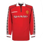 Manchester United Home Jersey Retro 1998/99 - Long Sleeve - goaljerseys