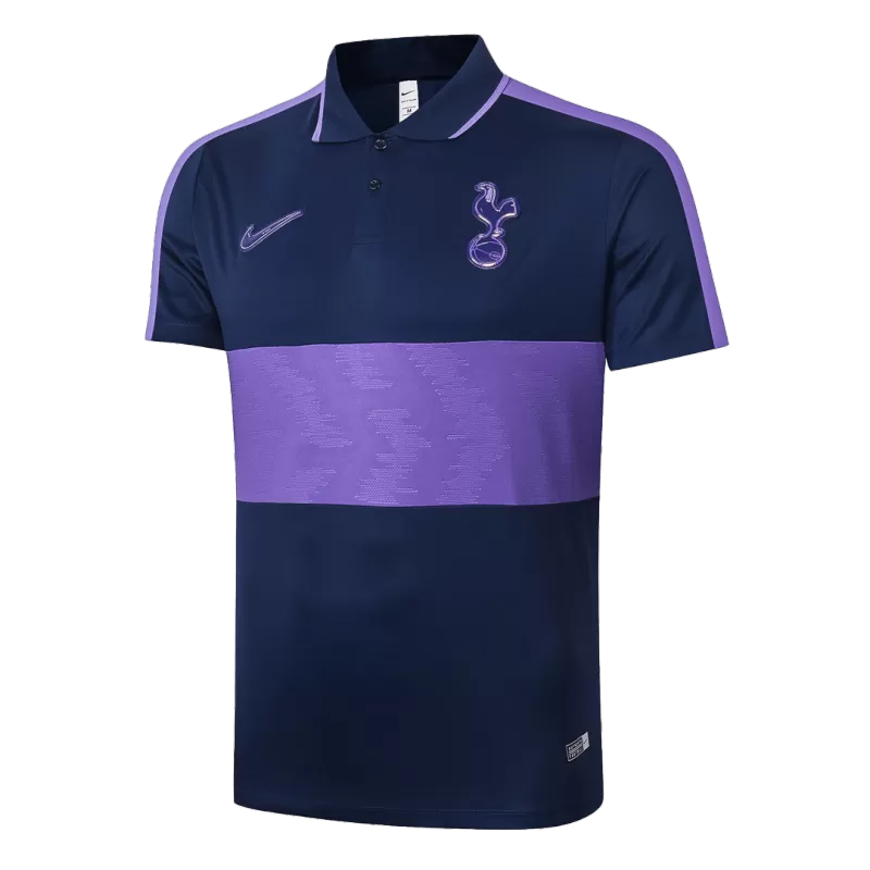 Tottenham Hotspur Polo Shirt 2020/21 - Navy&Purple - gojersey