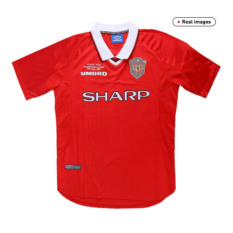Manchester United Home Jersey Retro 1999/00 - gojersey