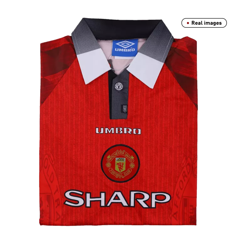 Manchester United Home Jersey Retro 1996/97 - gojersey