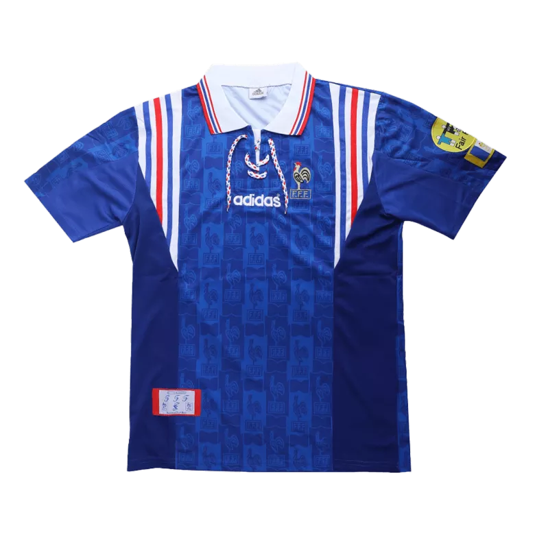 France Home Jersey Retro 1996 - gojersey