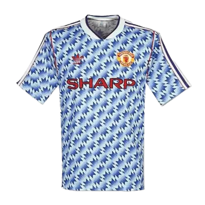 Manchester United Away Jersey Retro 1990/92 - gojersey