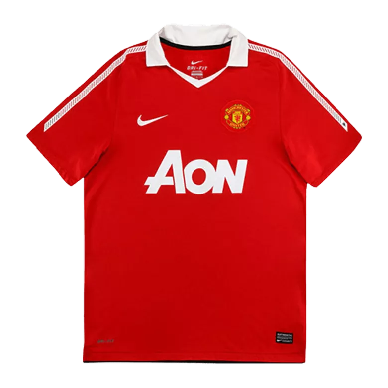 Manchester United Home Jersey Retro 2010/11 - gojersey