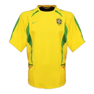 Brazil Home Jersey Retro 2002/03 - goaljerseys