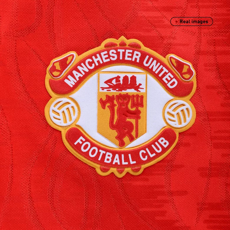 Manchester United Home Jersey Retro 1990/92 - gojersey